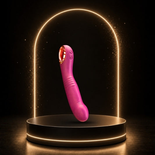 10 Thrusting Modes Realistic Vibrator Massager